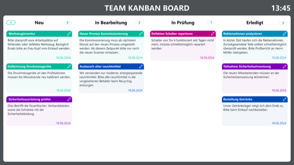 Interaktives Kanban Board – Effektive Visualisierung und Verwaltung von Aufgaben